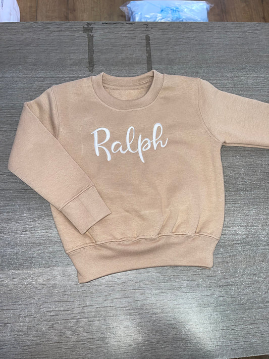 Personalised Jumpers - Warm Taupe