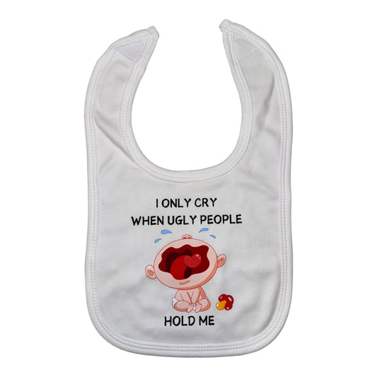 Slogan bib Ugly people