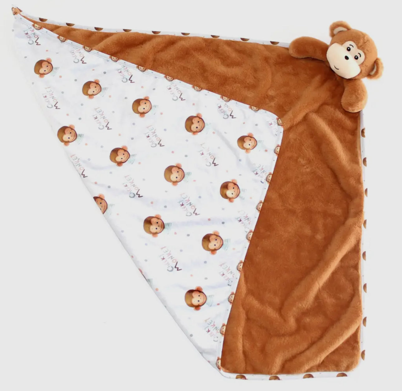 Large Monkey security Blanket