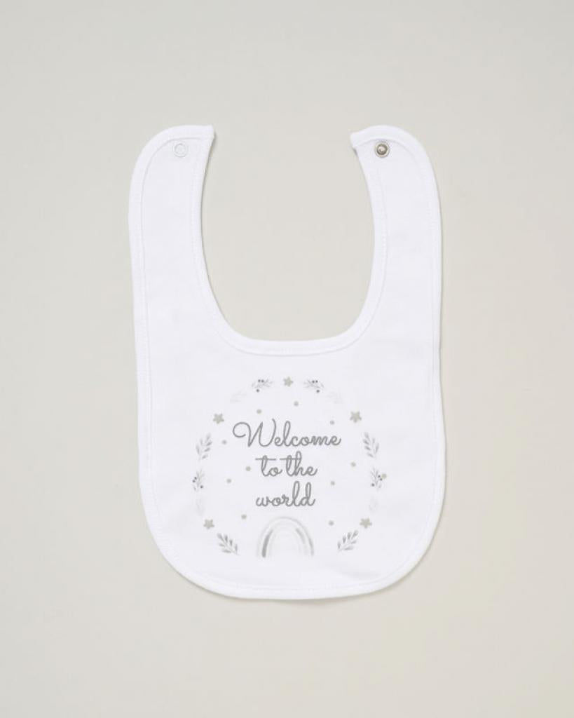 Welcome to the World" 5 Piece Layette Set