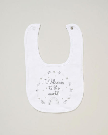 Welcome to the World" 5 Piece Layette Set