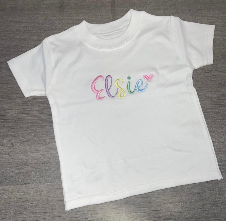 Personalised T-Shirts 2 for £15 offer