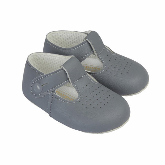 Boys baypod pram shoes Grey