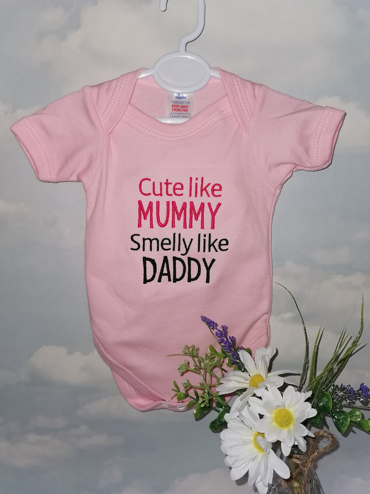 Cute like Mummy Smelly like Daddy Vest