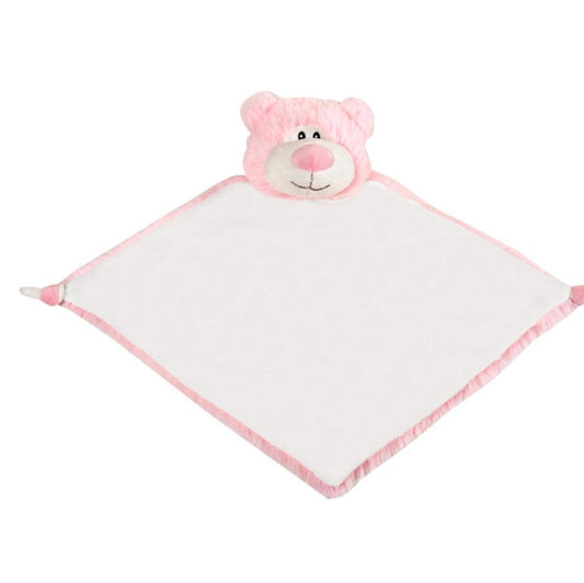 Pink Cubbies Bear comforter - Personalise me