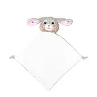 Personalised Cubbies Sensory Bunny Bubblegum comforter