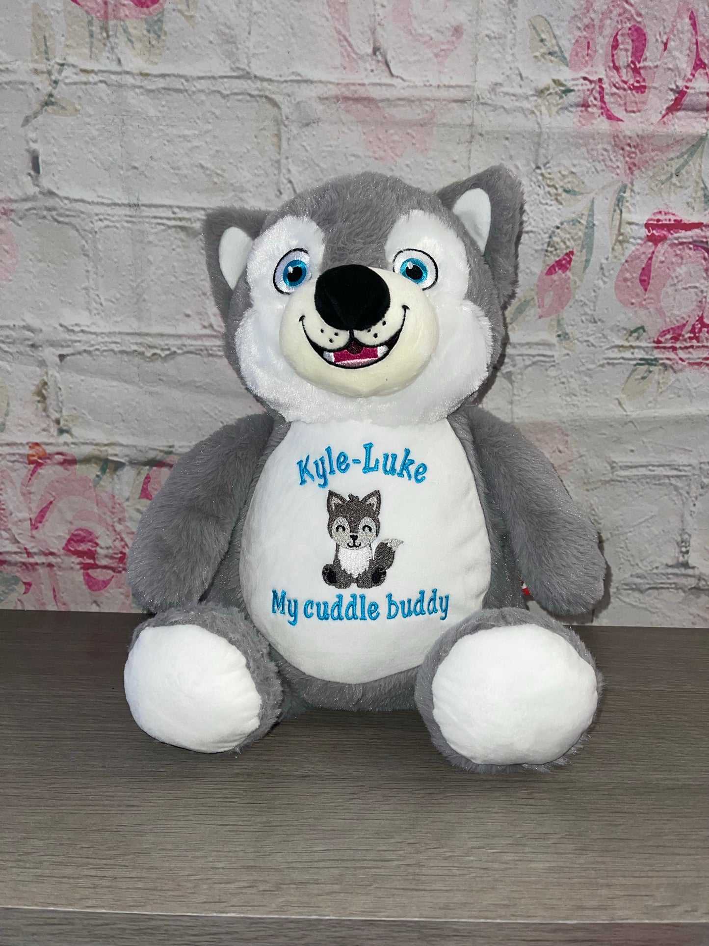 Personalised Cubbies Husky / wolf