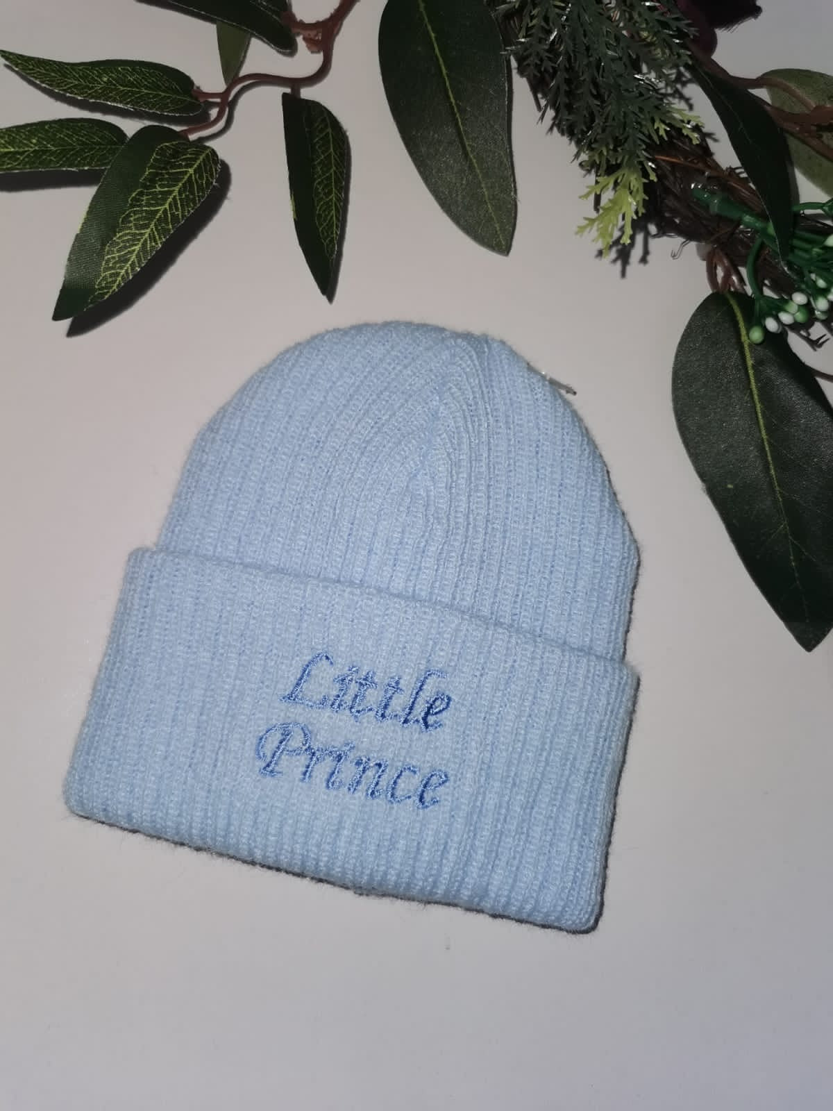 Little prince Beanie Hat Newborn